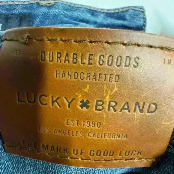 LUCKY BRAND LOLITA BOOT JEANS SLIGHT DISTRESSING SIZE 28/8 - Picture 9 of 15